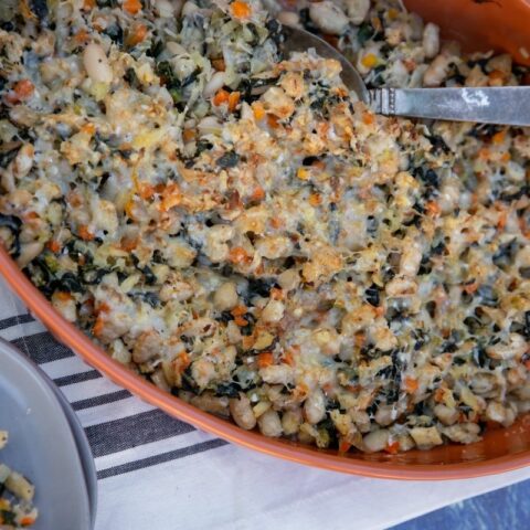 Chicken, White Bean and Kale Casserole